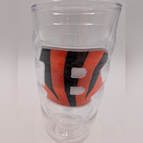 NFL Football 🏈 Cincinnati Bengals Clear Tumbler with Logo - Picture 2 of 5